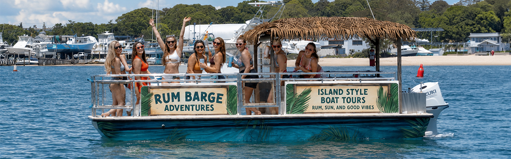 Bachelorette Party on Rum Barge Adventures